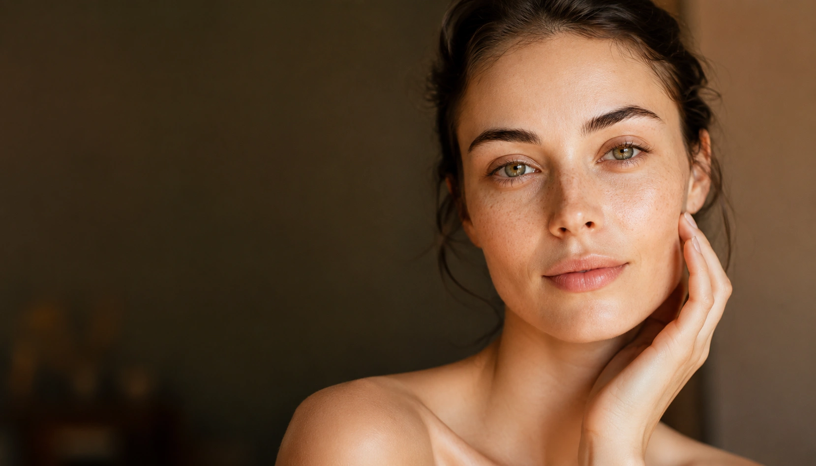 Mulher cuidando da pele — Lumina Dermatologia